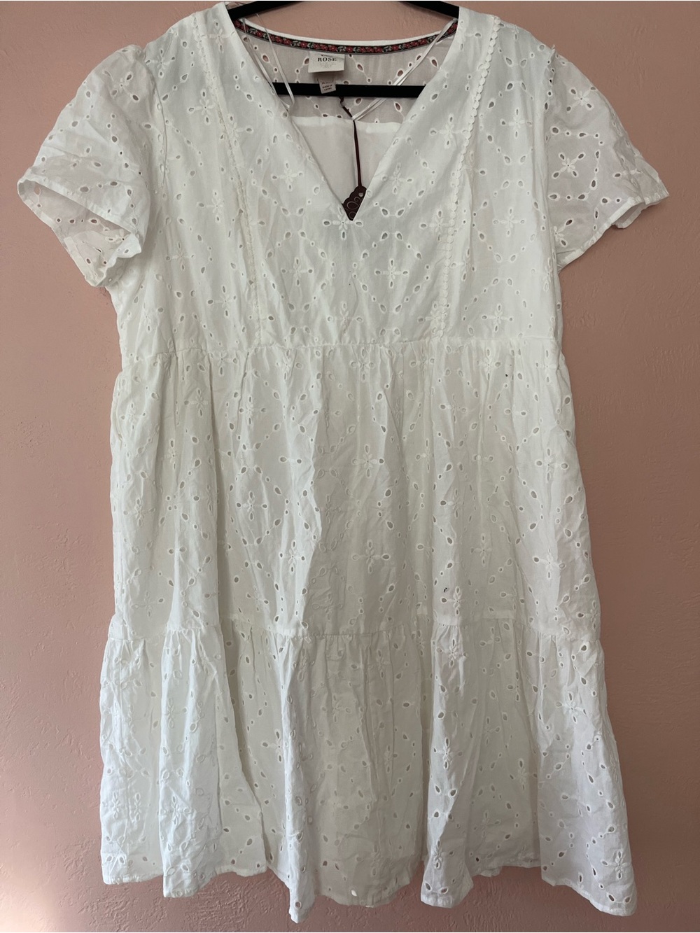 Knox Rose Eyelet Lace  Ruffle Tiered  Y2K
